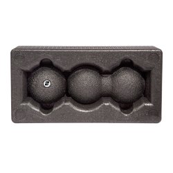 Blackroll Blok st - tredelt, 1 Blackroll blok, 1 Blackroll DUO og 1 Blackroll bold 8 cm