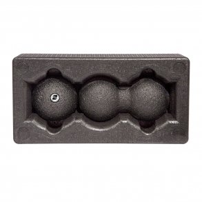 Gymnic - Blackroll Blok sæt - tredelt, 1 Blackroll blok, 1 Blackroll DUO og 1 Blackroll bold 8 cm