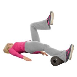 Blackroll Standard (mellem), 15 x 30 cm, sort