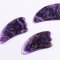 Gua Sha Massageredskab i Ametyst - 11,5 cm.