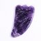 Gua Sha Massageredskab i Ametyst - 11,5 cm.