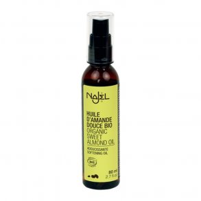 Najel Mandelolie til Massage, hr- og hudpleje - kologisk - 80 ml.