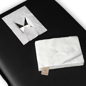 Bio Hygiejnebetrk til hovedsttte i bldt materiale - 30x21 cm - 100 stk.