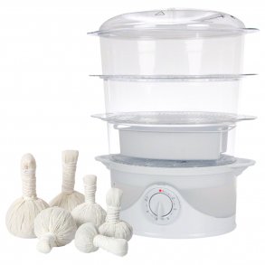 Urtestempelst inkl. dampkoger og 6 stempler