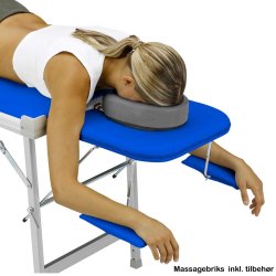 Robusta kuffertmassagebriks inkl. hovedsttte og armln 170/210x56x70-82 cm