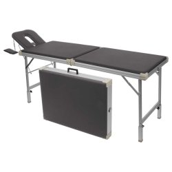 Robusta kuffertmassagebriks inkl. hovedsttte og armln 170/210x56x70-82 cm