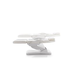 Teckno Fit Elektrisk Behandlerstol m. 3 motorer - Hvid