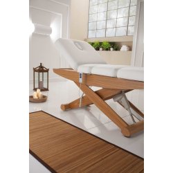 Colonial Wood Spa Elektrisk Massage- og Behandlerbriks - 3 motorer