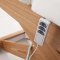 Colonial Wood Spa Elektrisk Massage- og Behandlerbriks - 3 motorer