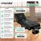 Luksus massagebriks 3 zoner  inkl. hoved- og armsttte - 10 cm. polstring