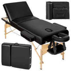 Luksus massagebriks 3 zoner  inkl. hoved- og armsttte - 10 cm. polstring