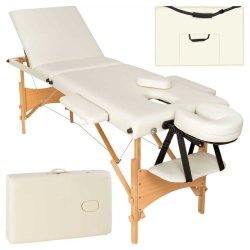 Massagebriks 3 zoner i tr inkl. hoved- og armsttte