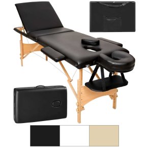 Massagebriks 3 zoner i tr inkl. hoved- og armsttte