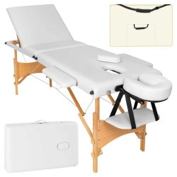 Massagebriks 3 zoner i tr inkl. hoved- og armsttte