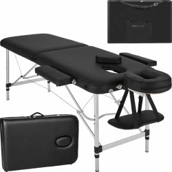 Massagebriks 2 zoner i aluminium inkl. hoved- og armsttte