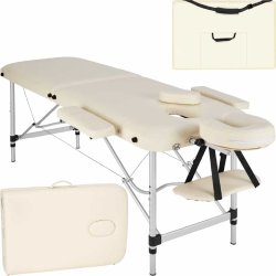 Massagebriks 2 zoner i aluminium inkl. hoved- og armsttte