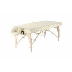 Luksus beskyttelsesst til massagebrikse i bldt microfiber - 2 dele