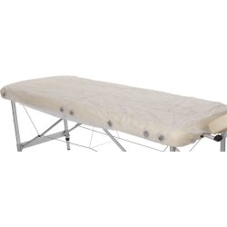 Olieafvisende hygiejnisk engangsstrklagen til massagebriks - 10 stk.