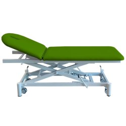 Massage-Expert Stationr hydraulisk massagebriks X-stlramme - 190 x 70 cm. - 2 zoner