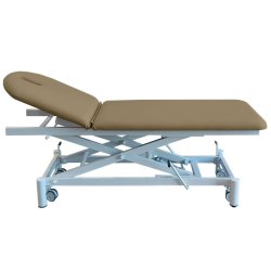 Massage-Expert Stationr hydraulisk massagebriks X-stlramme - 190 x 70 cm. - 2 zoner