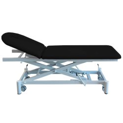 Massage-Expert Stationr hydraulisk massagebriks X-stlramme - 190 x 70 cm. - 2 zoner