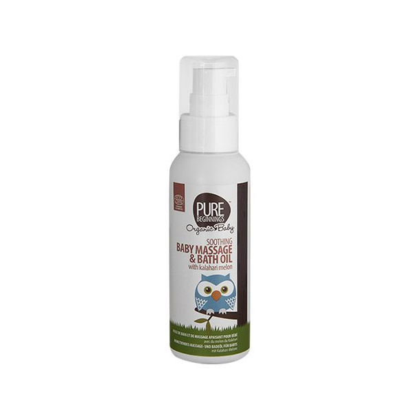 Pure Beginnings - Baby massage og badeolie - 100 ml.