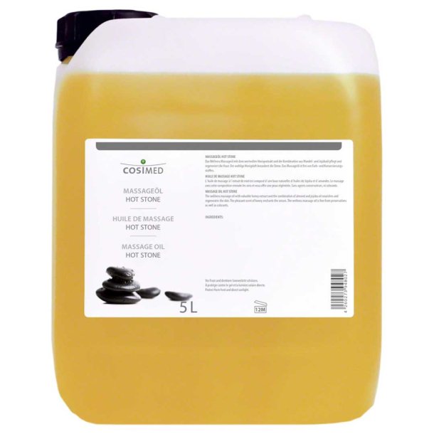 Cosimed Massageolie til Hot Stones - 5 L.