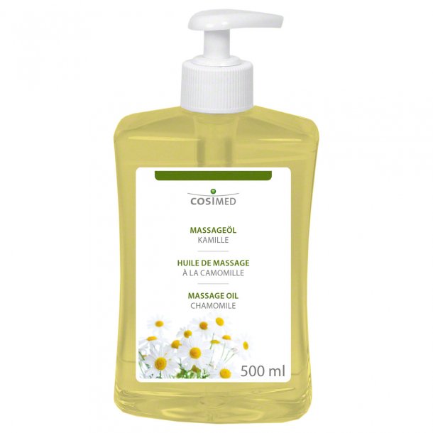 Cosimed Massageolie Kamille med pumpe - 500 ml.