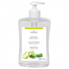 Cosimed Massageolie Ginkgo-Lime med pumpe - 500 ml.