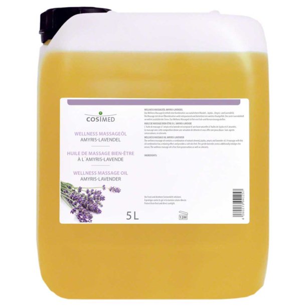 Cosimed Massageolie Amyris-Lavendel - 5 L. 
