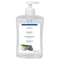 Cosimed Massageolie Neutral med pumpe - 500 ml.
