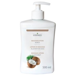 Cosimed Massagelotion Kokos med pumpe - 500 ml.