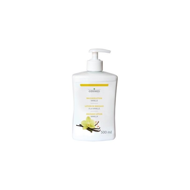 Cosimed Massagelotion Vanilje med pumpe  - 500 ml.