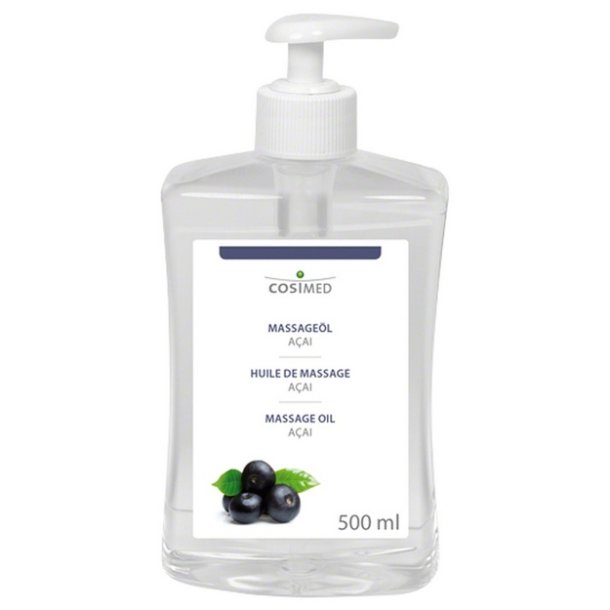 Cosimed Massageolie Acaibr med pumpe - 500 ml. 