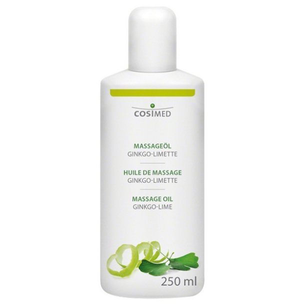 Cosimed Massageolie Ginkgo-Lime - 250 ml.