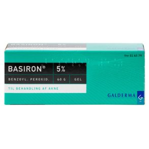 Basiron Gel 5% - Til behandling af akne - 60 g