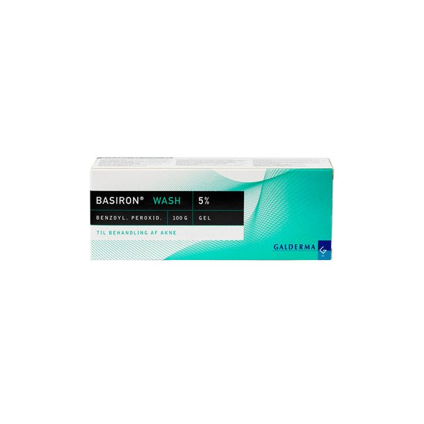 Basiron Wash Gel 5% - Til behandling af Akne - 100 g