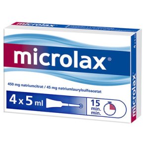 Microlax Rektalvæske - 4x5ml