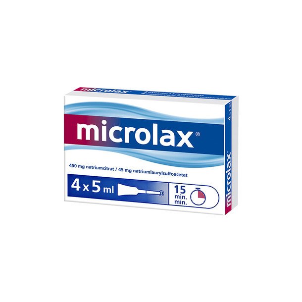 Microlax Rektalvske - 4x5ml