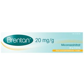 Brentan Creme 2% til svampeinfektioner i huden 20 mg/g - 30g