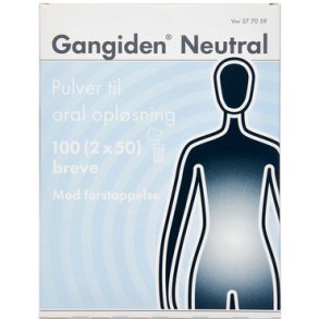 Gangiden Neutral - 100 stk.