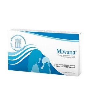 Miwana N�sedr�ber 20 x 5 ml.