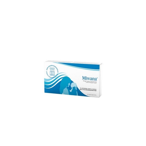 Miwana N�sedr�ber 20 x 5 ml.