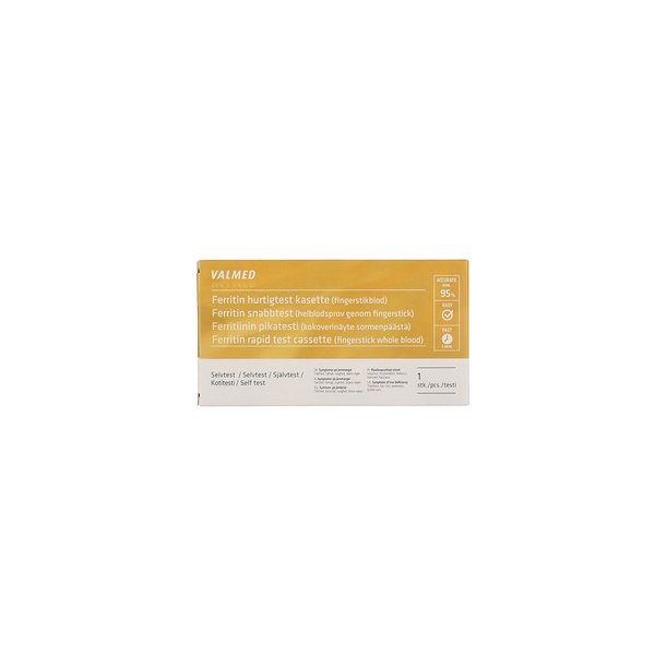 Valmed Ferritin Test - 1 stk