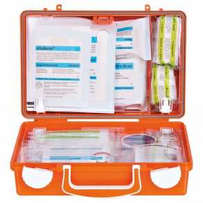 Frstehjlpskuffert Quick i henhold til DIN 13157 - Inkl. vgbeslag