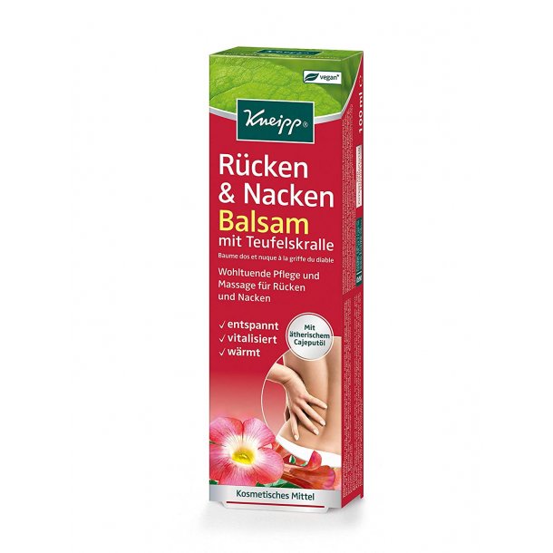 Kneipp Ryg og nakkebalsam - 100 ml.