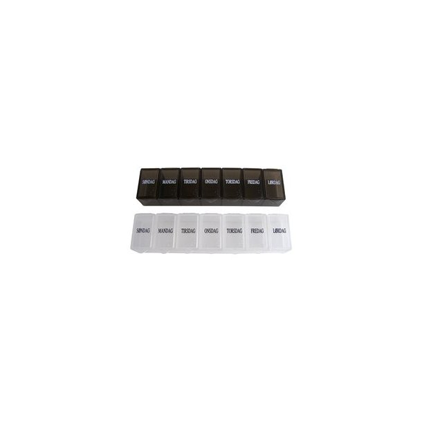 Pilleske 7 dage Plast
