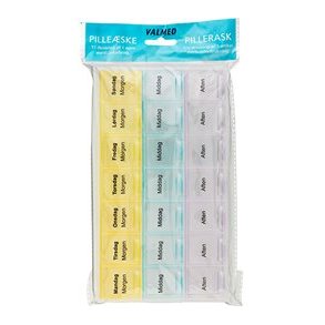 Pilleske 7 dage Plast, 21 rum.