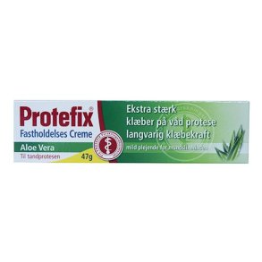 Protefix Aloe Vera - Fastholdelsescreme til tandprotesen - 47 gr.