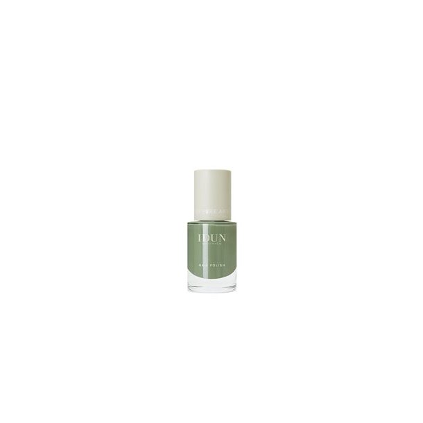 IDUN Minerals Nail Polish Jade, Vegansk - 11 ml. 